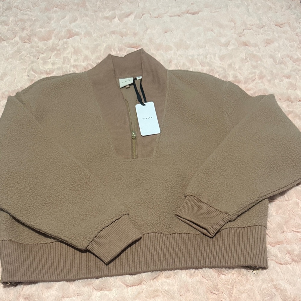 VARLEY Mumford Half Zip Fleece Sweater
